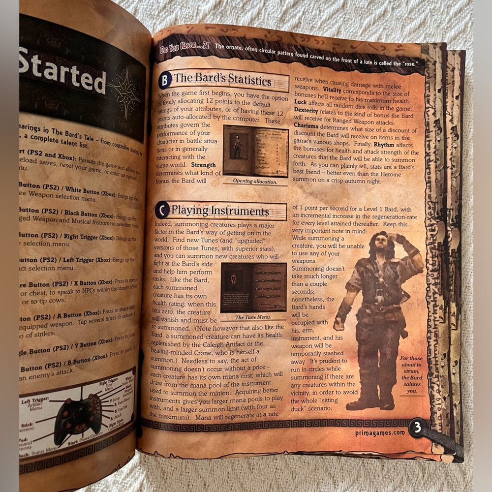 The Bard's Tale Prima Official Strategy Game Guide PS2 - Picture 7 of 10
